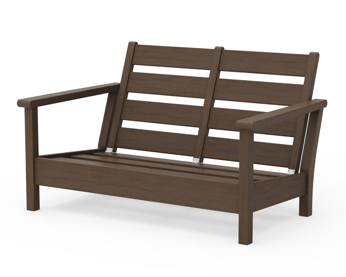 POLYWOOD Harbour Loveseat Frame in Kona