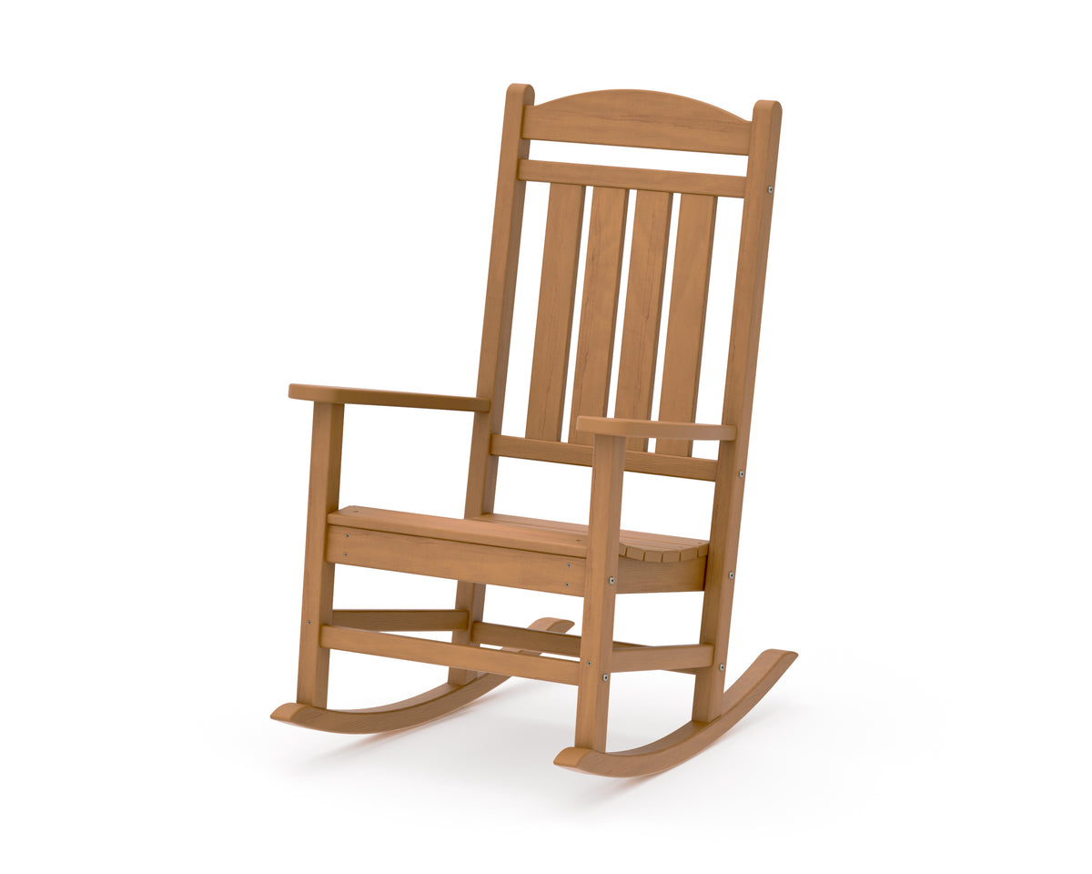POLYWOOD Presidential Rocking Chair in Natural