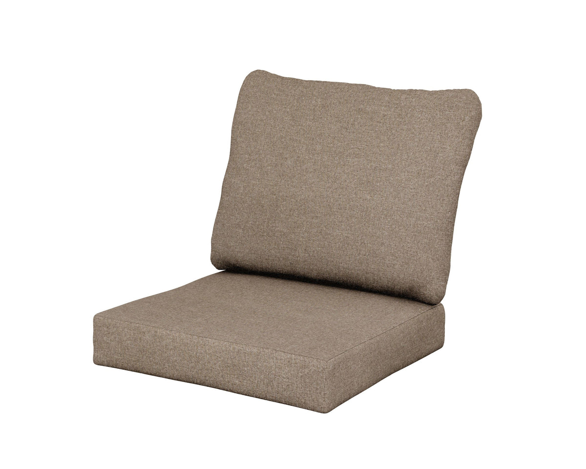 POLYWOOD Classics Seat/Back Cushion Set in Spiced Burlap
