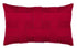 12"X20" Basket Weave Rouge Lumbar Outdoor Pillow - Casual Furniture World