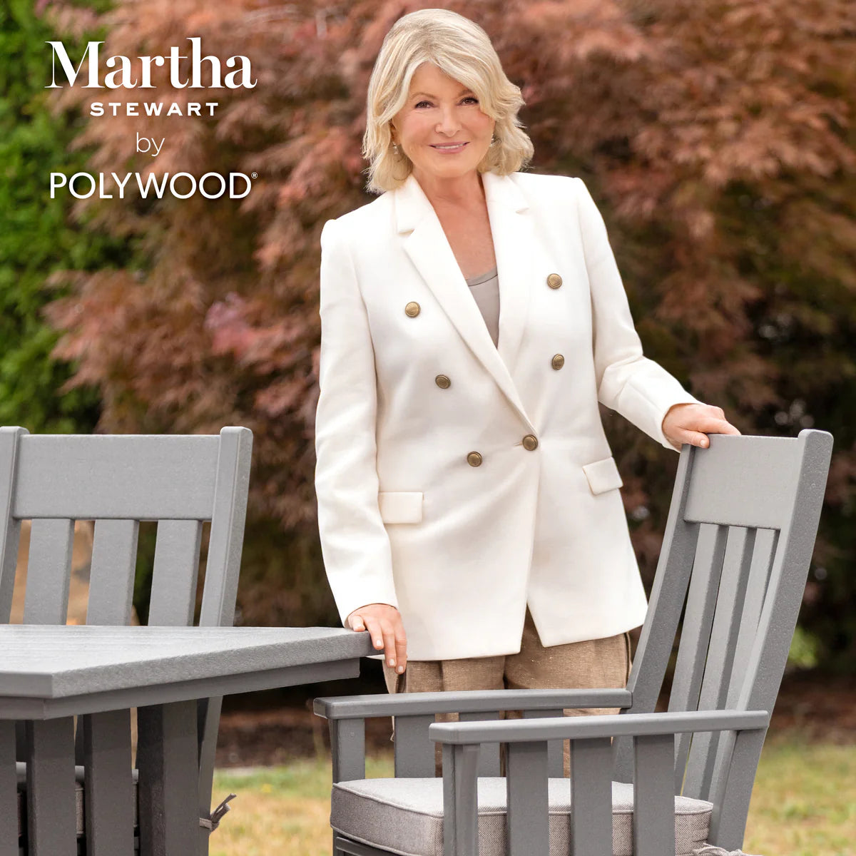 POLYWOOD Acadia 6-Piece Lounge Sofa Set