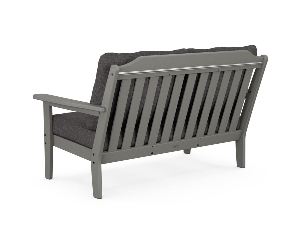 POLYWOOD Cottage Deep Seating Loveseat angle view