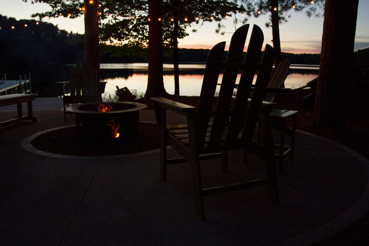 POLYWOOD Long Island Dining Chair lifestyle