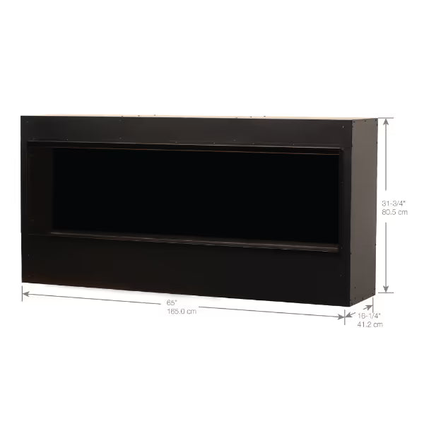 Dimplex Optimyst® Pro Box 60 See-Through Electric Fireplace