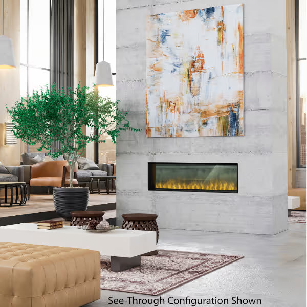Dimplex Optimyst® Pro Box 60 See-Through Electric Fireplace