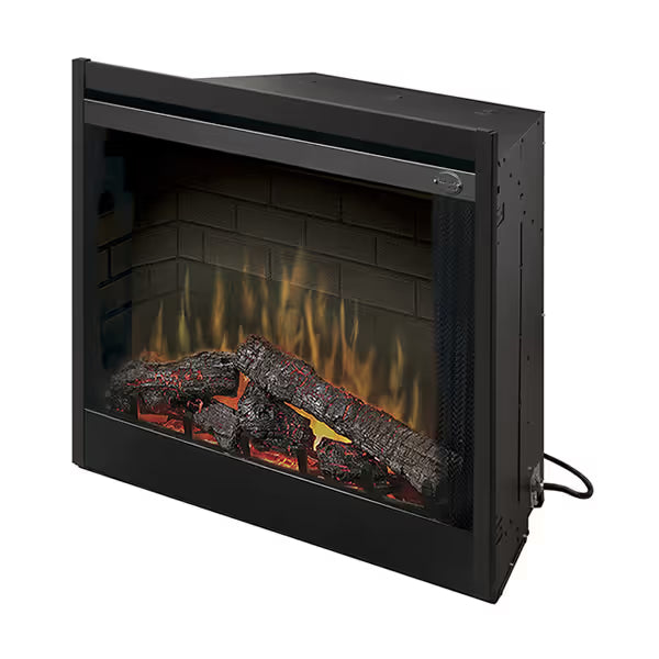 Dimplex Deluxe Built-In Electric Fireplace with Logs