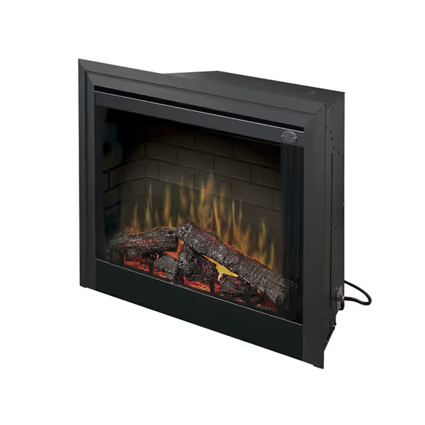 Dimplex Deluxe Built-In Electric Fireplace with Logs