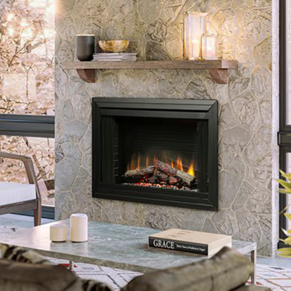 Dimplex Deluxe Built-In Electric Fireplace with Logs