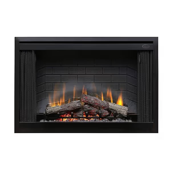 Dimplex Deluxe Built-In Electric Fireplace with Logs