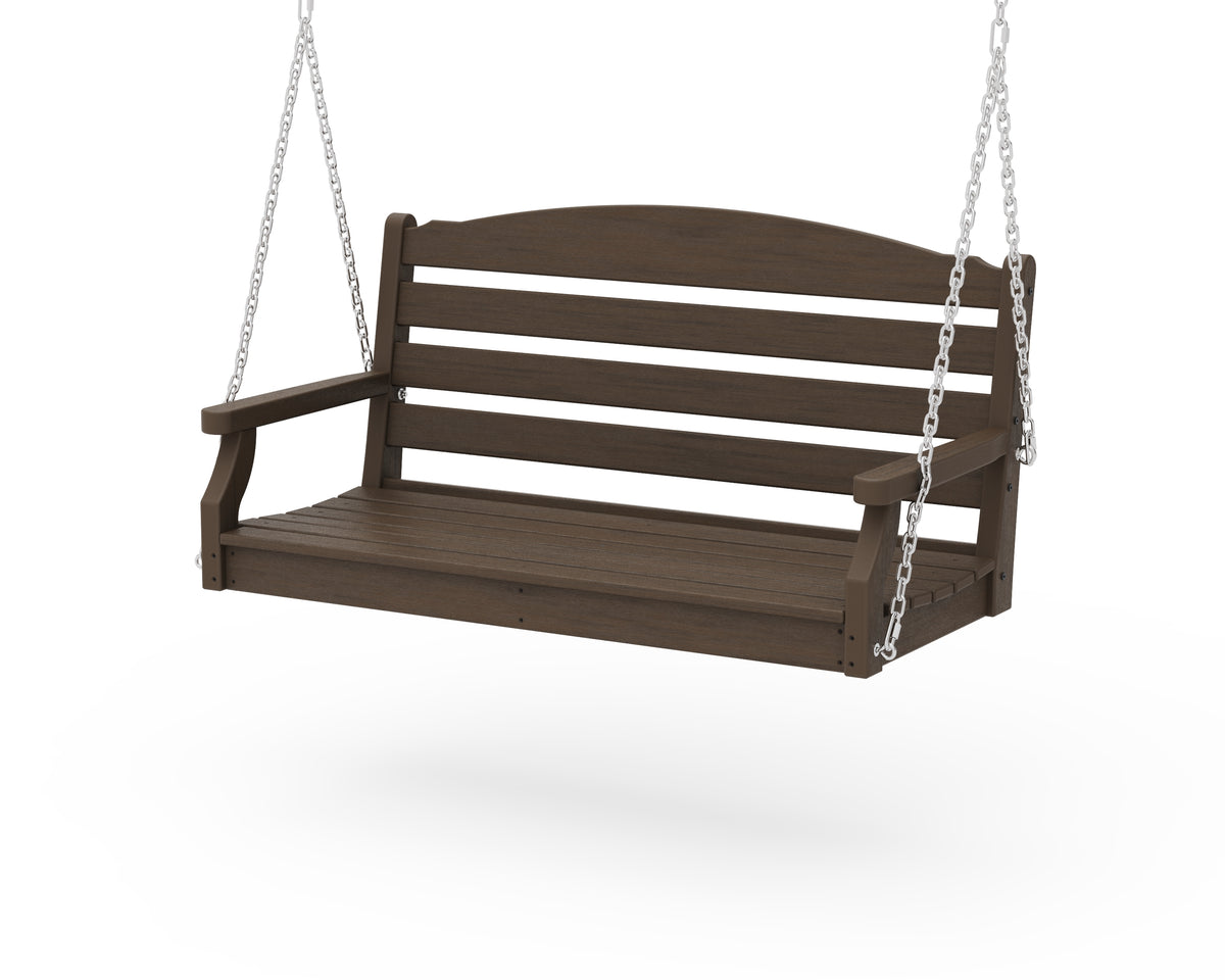 POLYWOOD Savannah 48" Swing in Kona