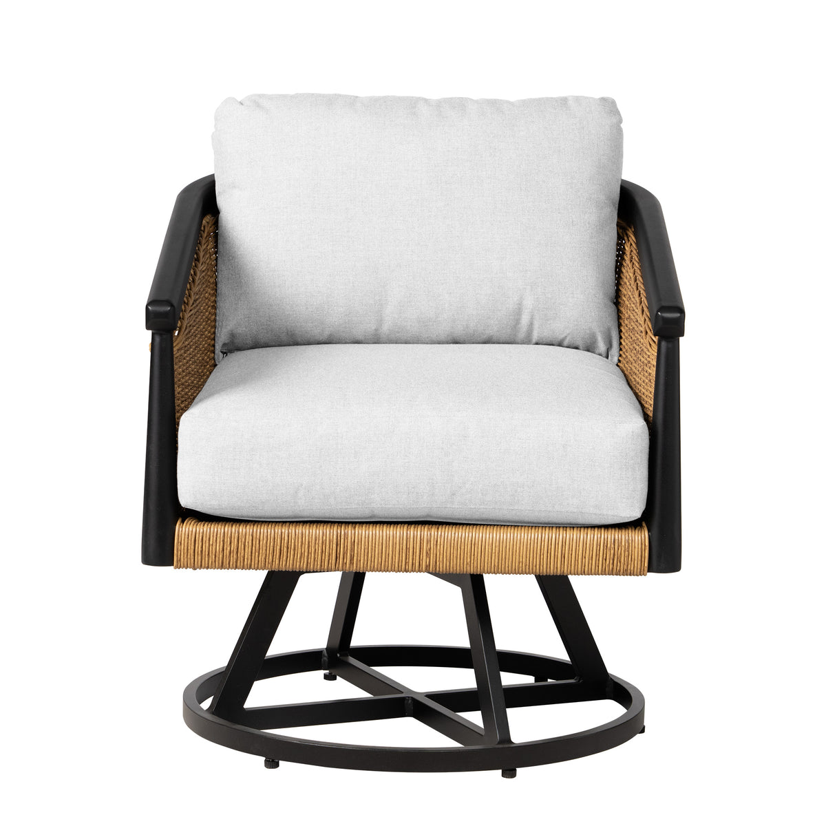 Lloyd Flanders Galloway Swivel Lounge Chair, lifestyle photo 2