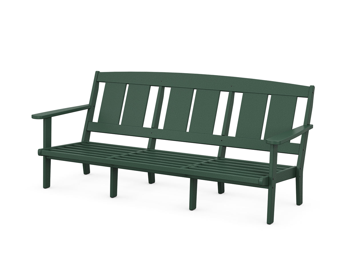 POLYWOOD Mission Deep Seating Sofa Frame in Green