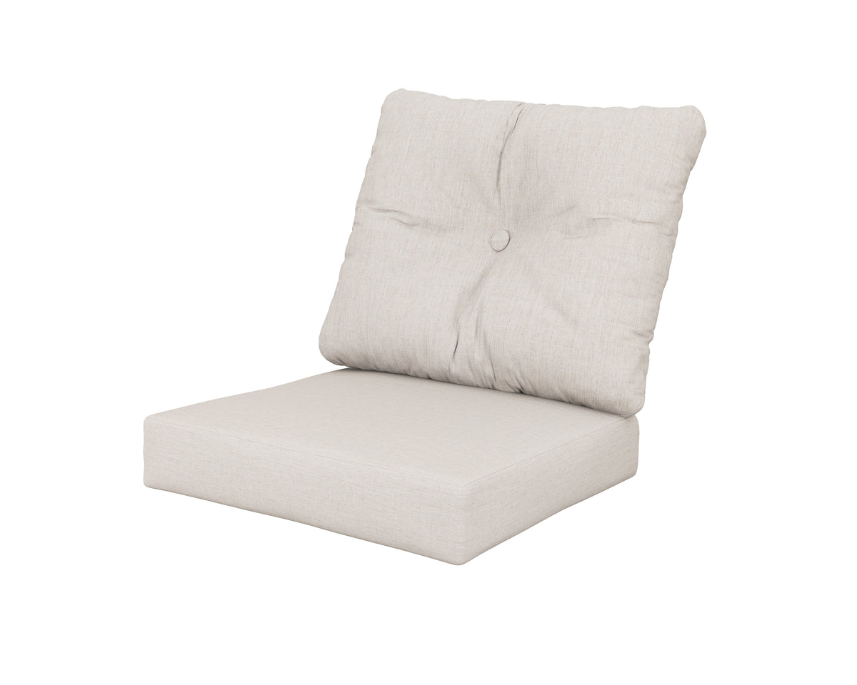 POLYWOOD Classics Seat/Back Cushion Set in Cast Ash