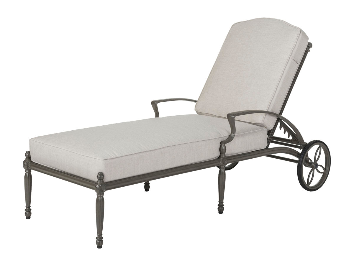 Gensun Bel Air Chaise Lounge in Midnight Gold