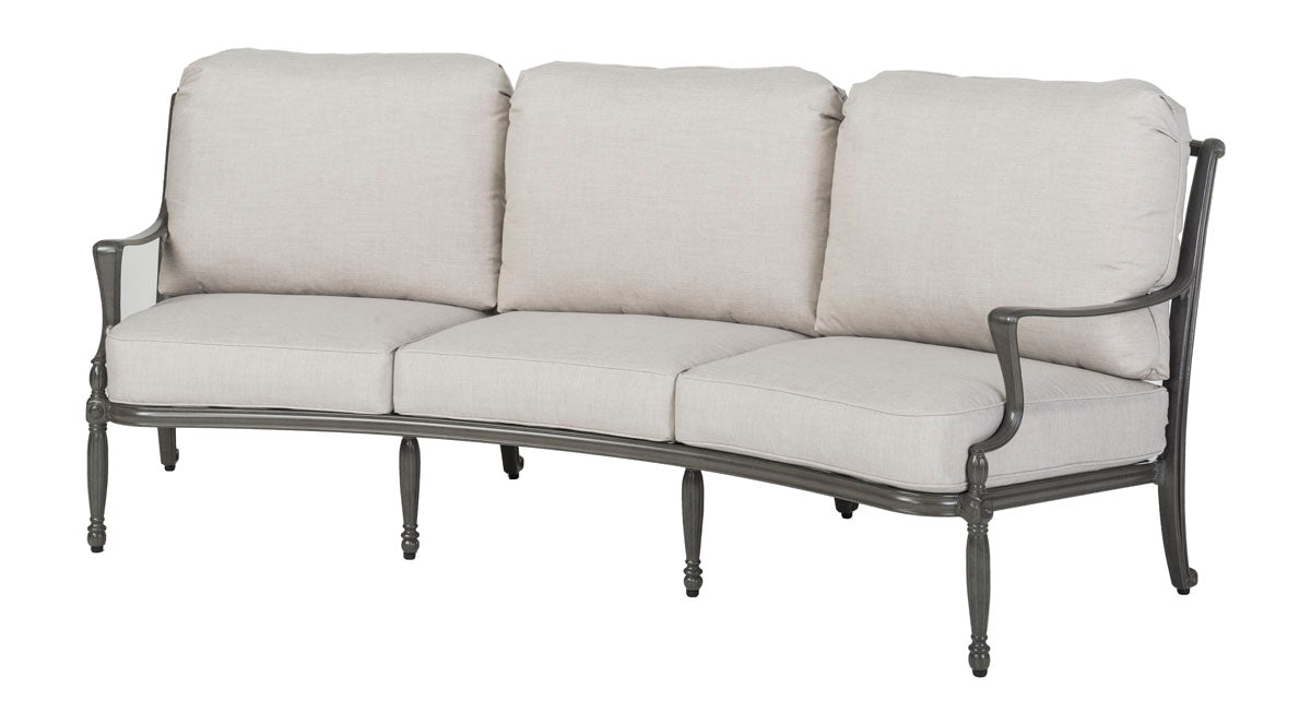 Gensun Bel Air Curved Sofa in Midnight Gold