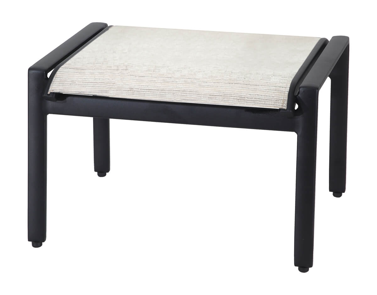 Gensun Echelon Sling Ottoman in Carbon