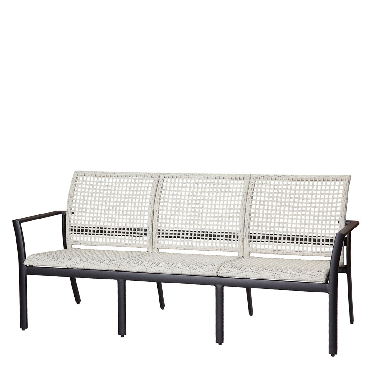 Gensun Echelon Woven Sofa in Carbon