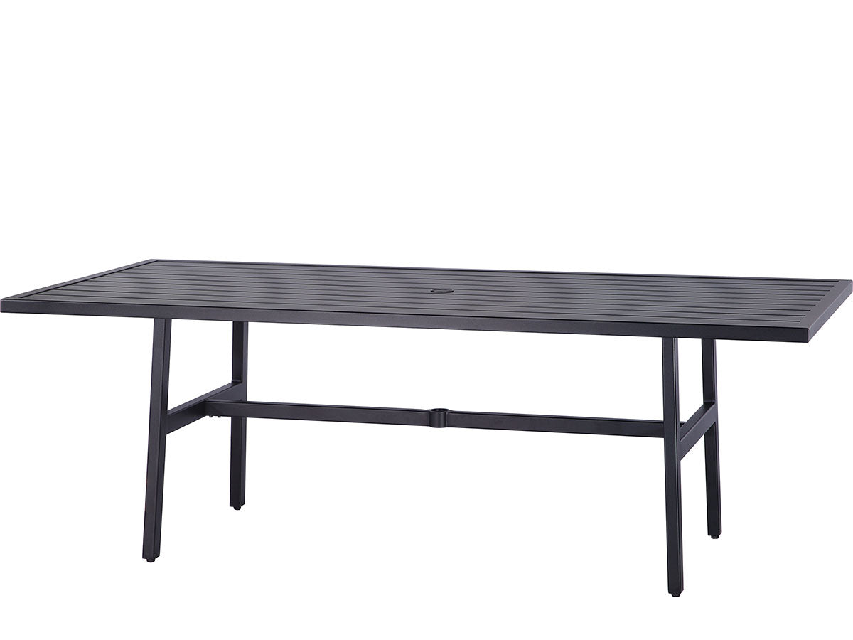 Gensun Plank 44" x 86" Rectangular Dining Table in Carbon