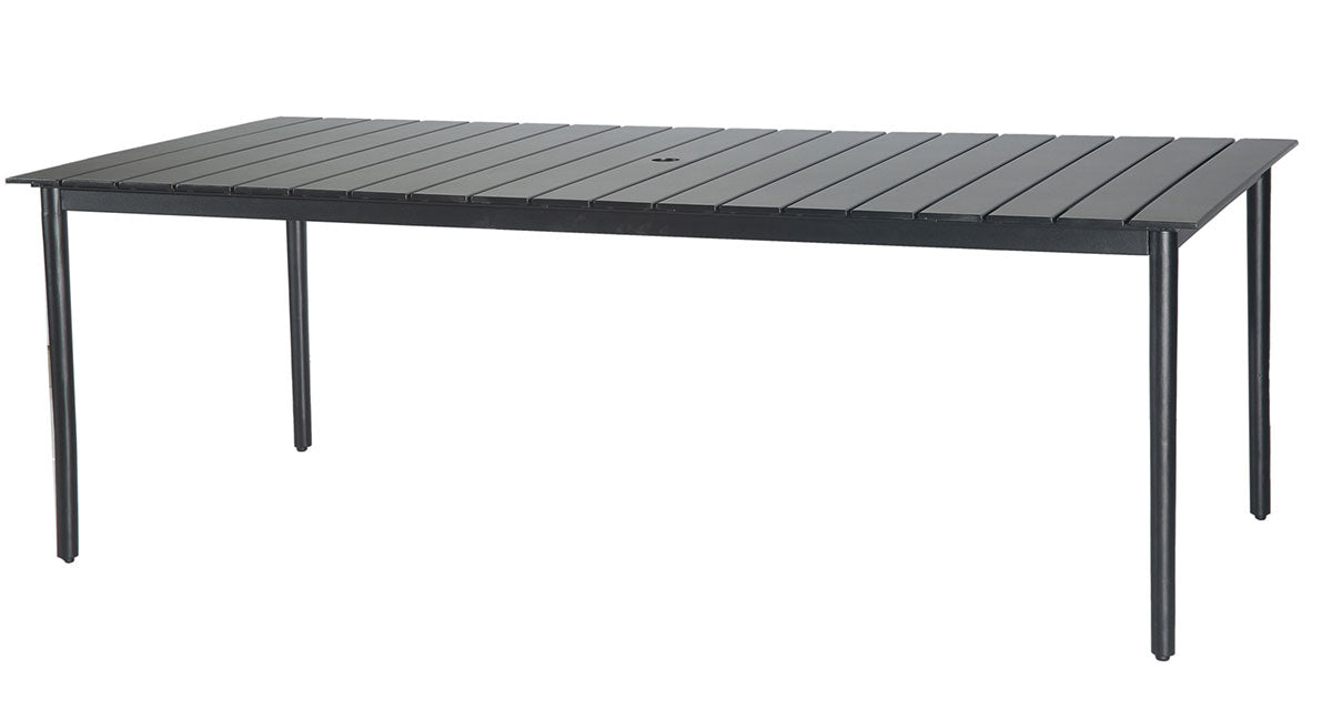 Gensun Strata 42" x 87" Rectangular Dining Table (Round Legs)