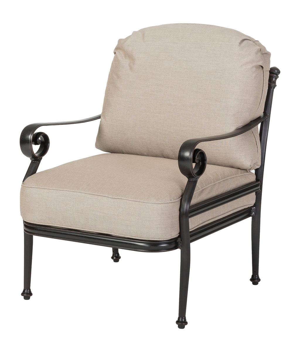 Gensun Verona Lounge Chair in Carbon
