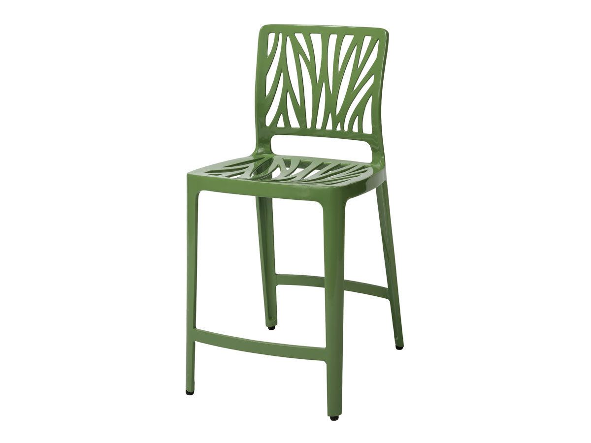 Gensun Willow Stationary Balcony Stool w/o Arms in Carbon