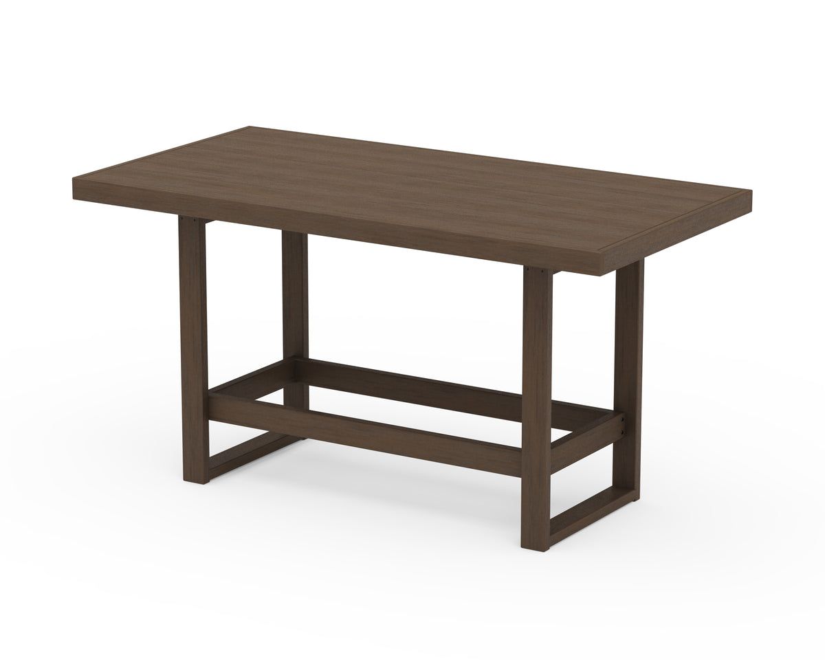 POLYWOOD EDGE 40" x 78" Bar Table in Kona