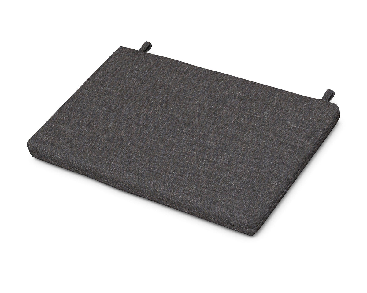 POLYWOOD Eastport Lounge Chair Cushion in Ash Charcoal