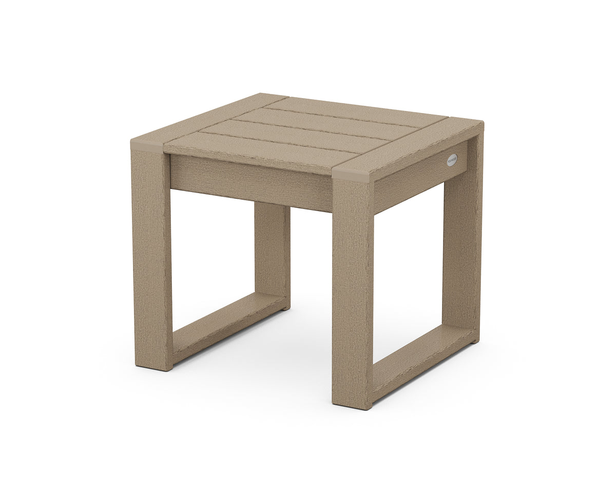 POLYWOOD EDGE End Table in Vintage Sahara