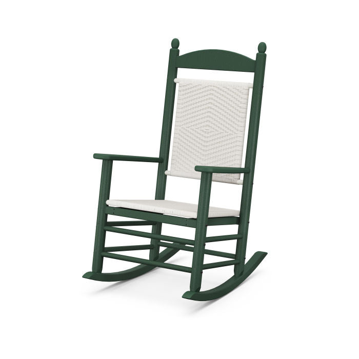 POLYWOOD Jefferson Woven Rocking Chair