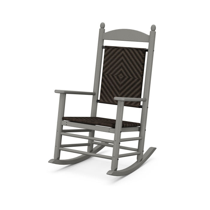 POLYWOOD Jefferson Woven Rocking Chair