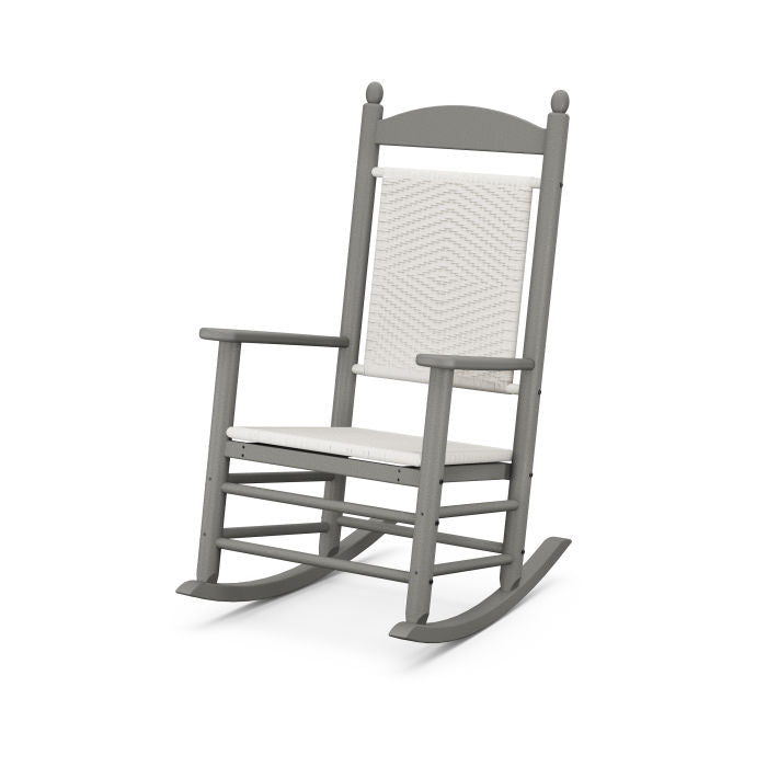 POLYWOOD Jefferson Woven Rocking Chair