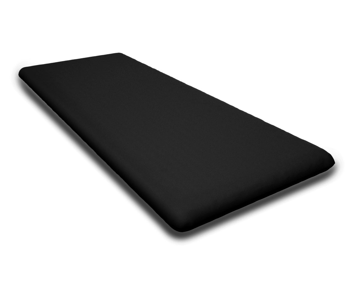 POLYWOOD 48" Bench Seat Cushion in Canvas Black