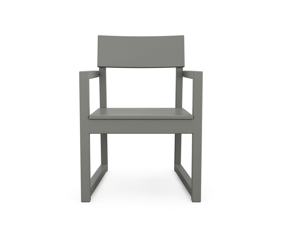 POLYWOOD EDGE Dining Arm Chair angle view