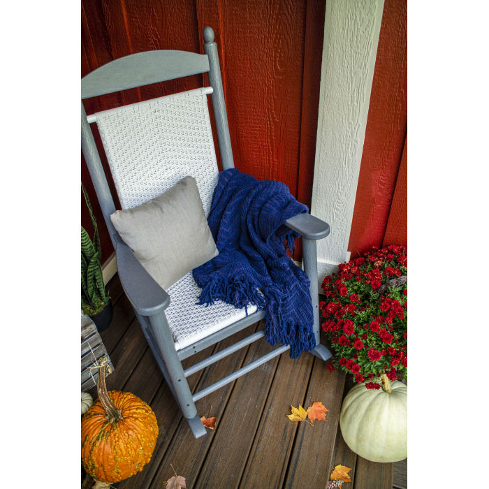POLYWOOD Jefferson Woven Rocking Chair