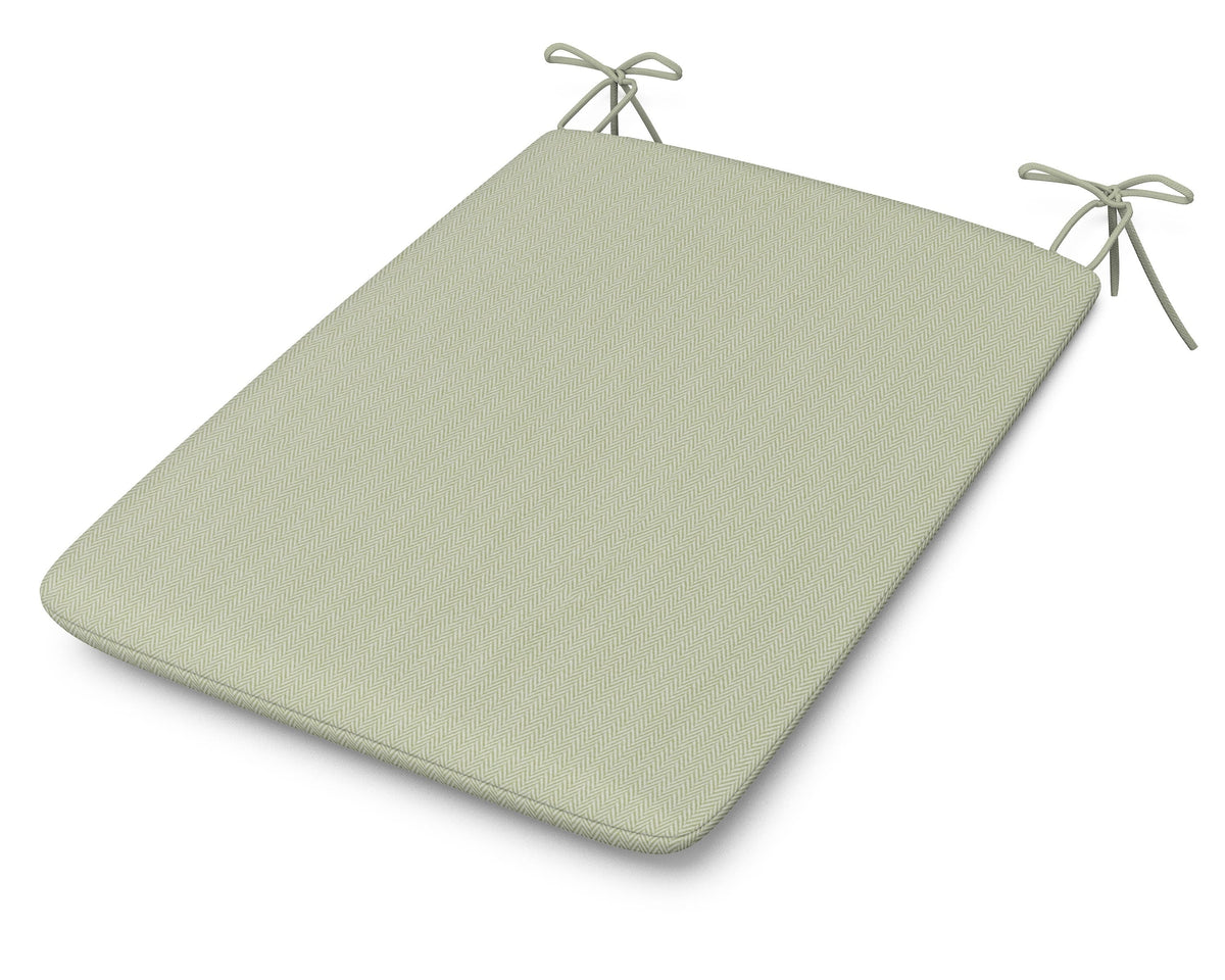 POLYWOOD 1100 Plaza Seat Pad in Primary Colors Pistachio