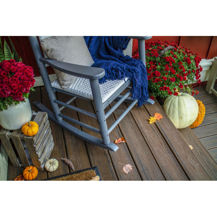 POLYWOOD Jefferson Woven Rocking Chair