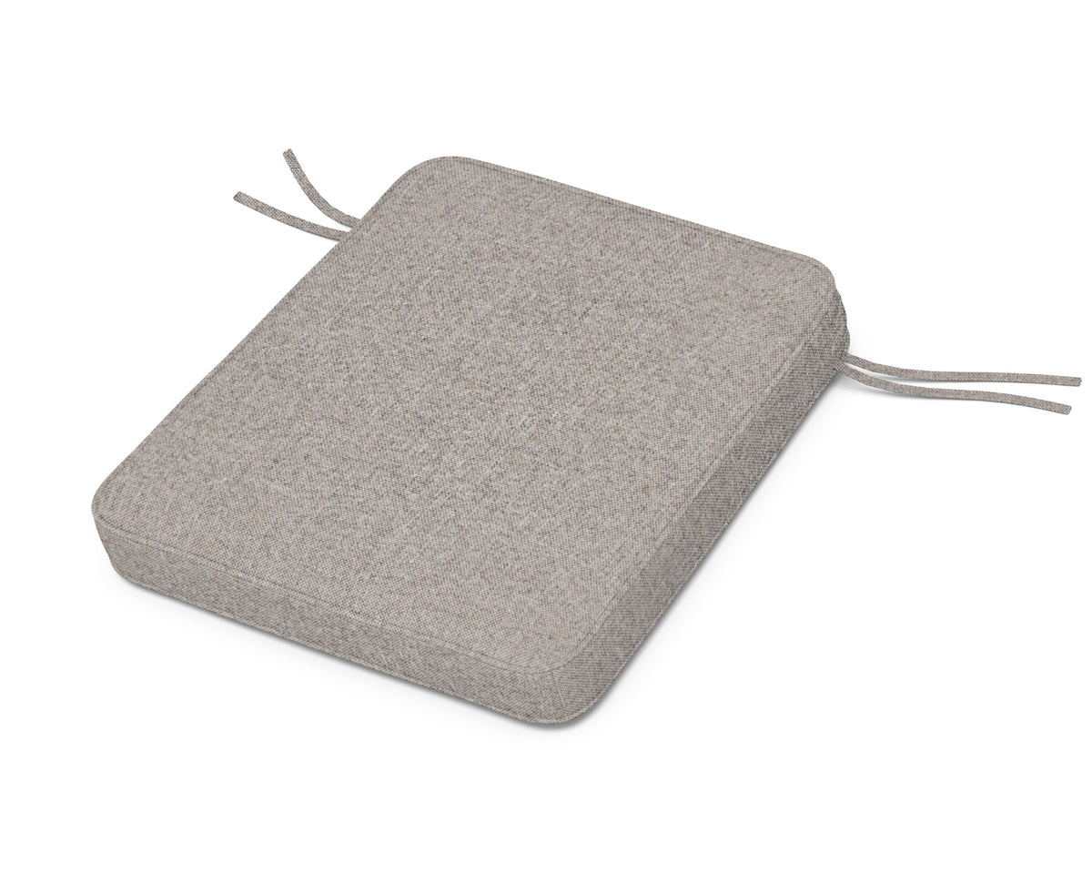 POLYWOOD Chinoiserie Rocker Seat Cushion in Weathered Tweed