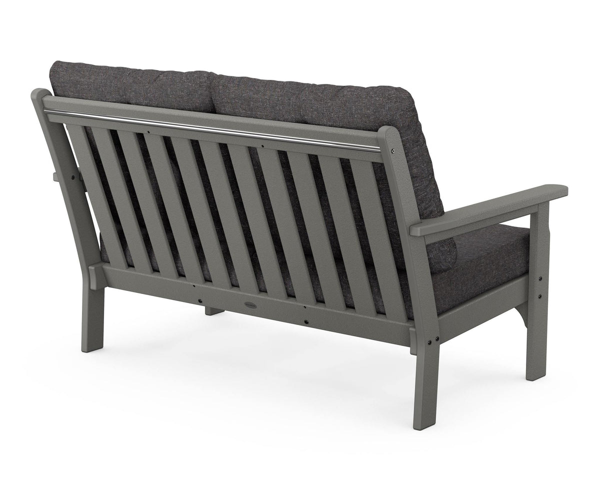 POLYWOOD Vineyard Deep Seating Loveseat angle view