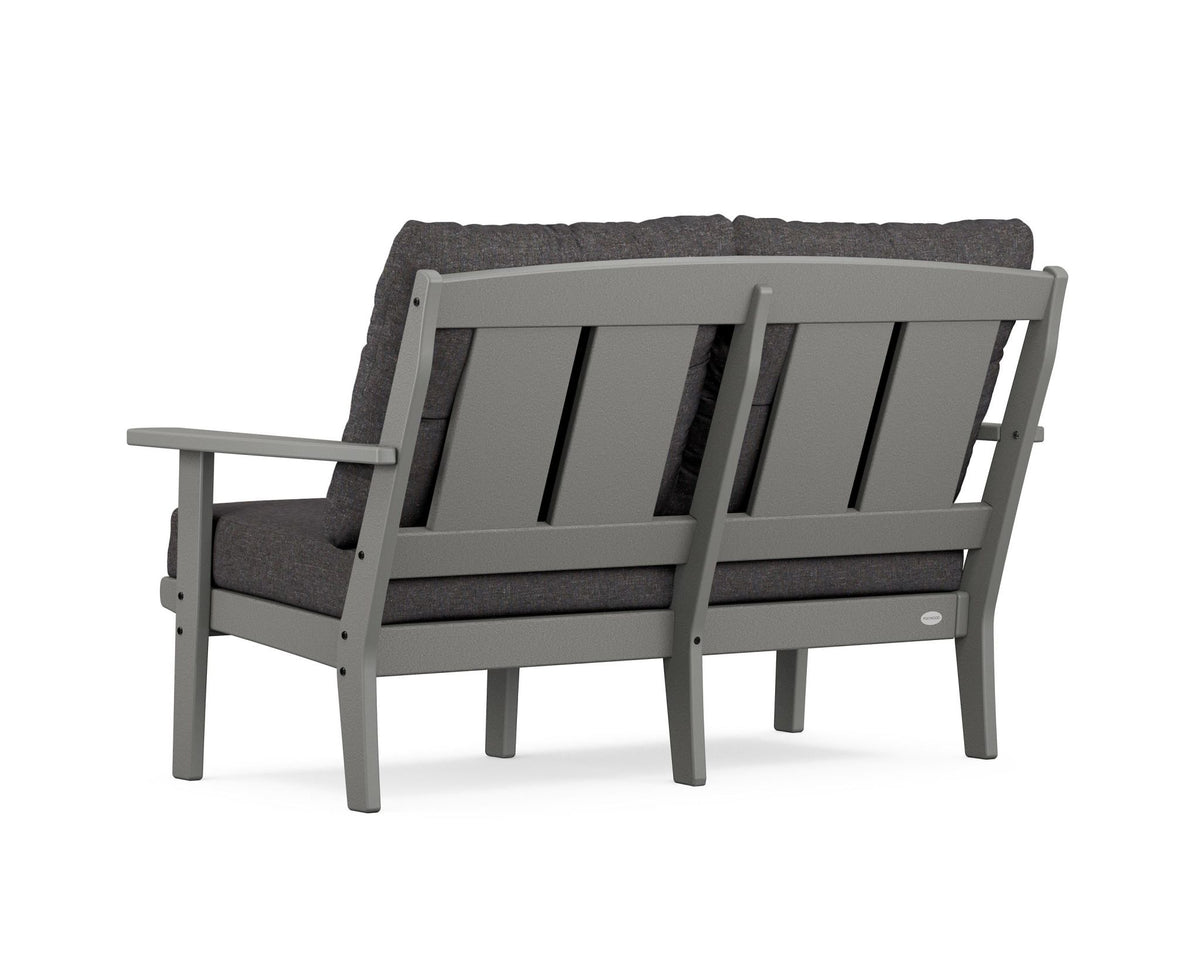 POLYWOOD Mission Deep Seating Loveseat angle view