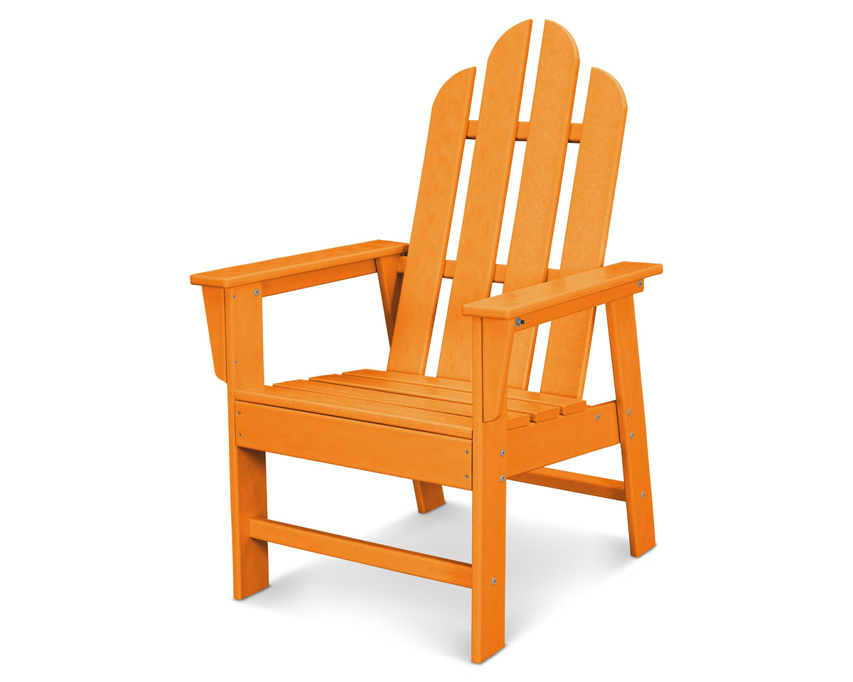 POLYWOOD Long Island Dining Chair in Tangerine