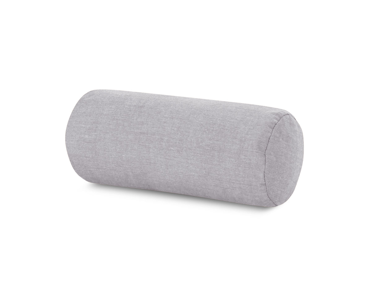 POLYWOOD Outdoor Bolster Pillow in Granite