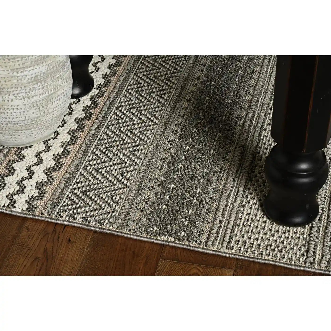 KAS Rugs Outdoor Rugs Terrace Taupe Moda Indoor/Outdoor Rug