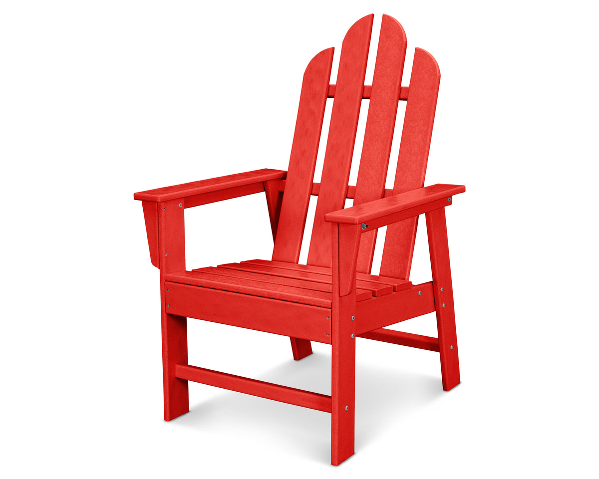 POLYWOOD Long Island Dining Chair in Sunset Red