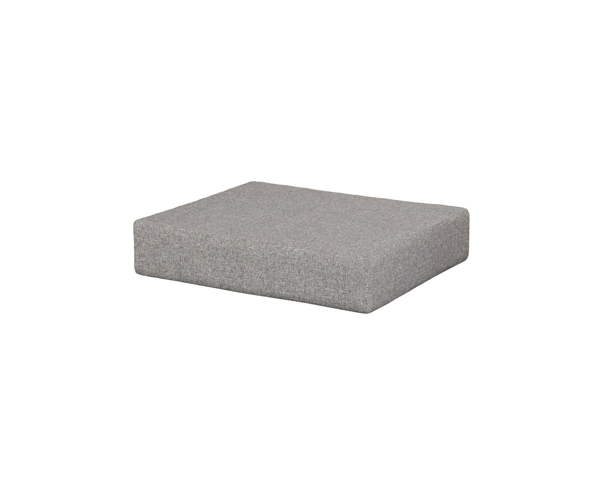 POLYWOOD Acadia Ottoman Cushion in Grey Mist