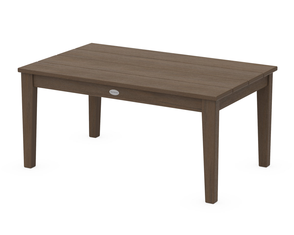 POLYWOOD Newport 22" x 36" Coffee Table in Kona