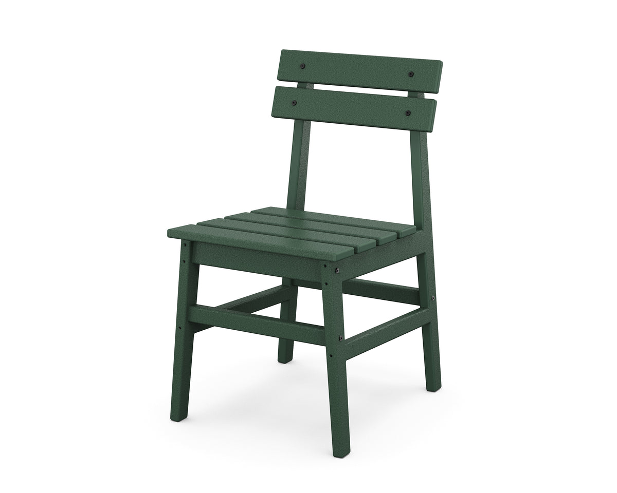POLYWOOD Modern Studio Plaza Chair (Single) in Green