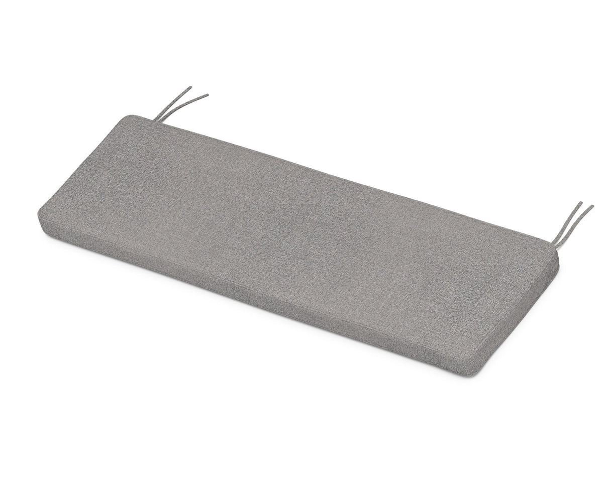 POLYWOOD Chinoiserie 60" Bench Seat Cushion in Grey Mist