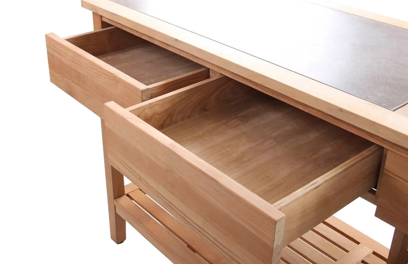 Beckett Teak Buffet Table - Casual Furniture World