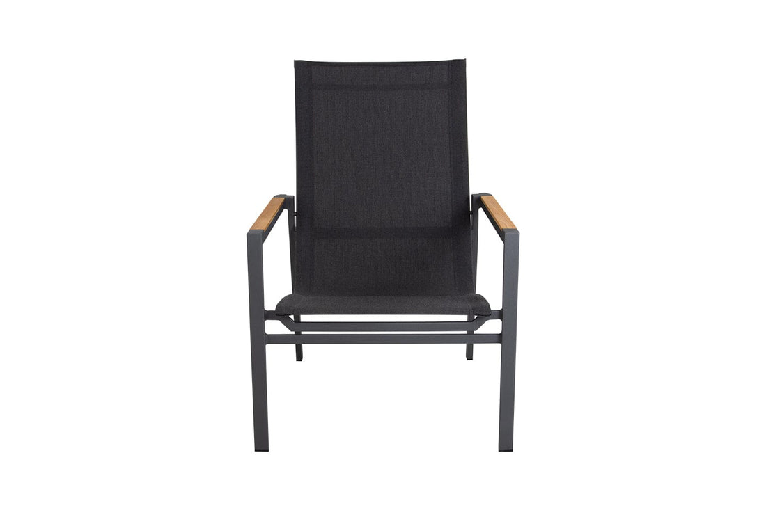 Kiera Stackable Aluminum Club Chair - Casual Furniture World