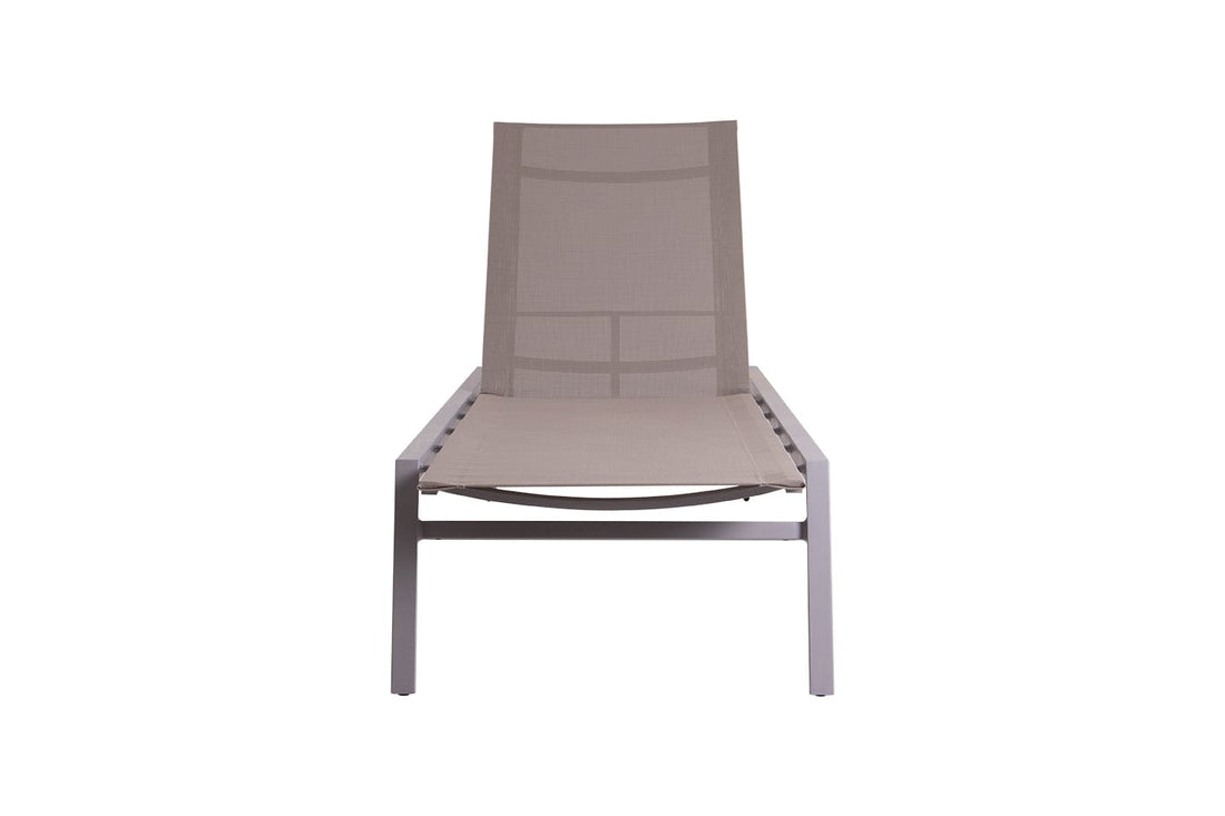 Kiera Stackable Aluminum Sun Lounger - Casual Furniture World